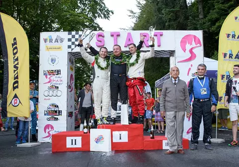 Paul Andronic, câștigător pentru al doilea an consecutiv al etapei de viteză în coastă de la Sinaia