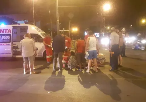 Accident în centrul Capitalei. Un copil de 11 ani, lovit în plin de un autoturism