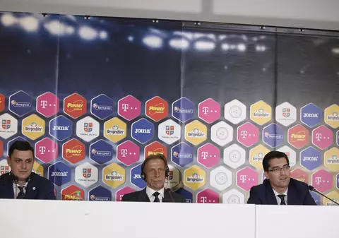 Naționala e ”asupra de măsură” de slabă, dar Burleanu o ține pe-a lui: ”Lipsesc rezultatele, dar domnul Daum a adus lucruri noi”