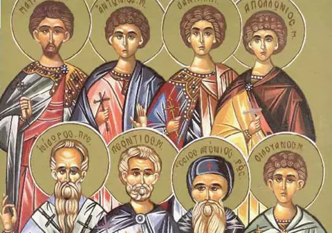 Calendar ortodox 2016. Sfinții 45 de Mucenici din Nicopolea Armeniei