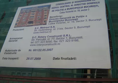 Modernizarea Poliţiei Capitalei  va fi gata... când vrea ea!