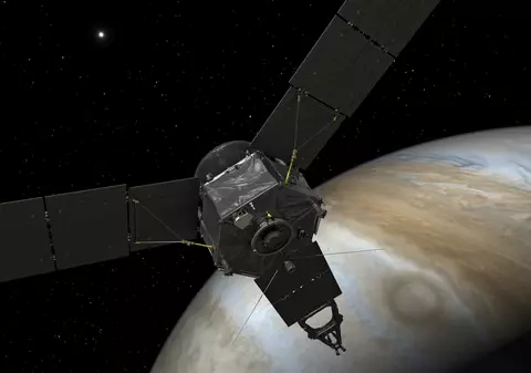 Sonda Juno s-a plasat pe orbita lui Jupiter, după o călătorie de cinci ani