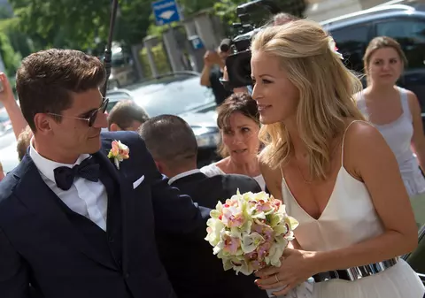 Mario Gomez s-a căsătorit la Munchen, cu câteva ore înaintea atacului armat din capitala Bavariei GALERIE FOTO