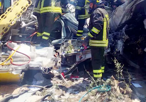 Șeful uneia dintre gările între care s-a produs tragedia din Italia își recunoaște eroarea