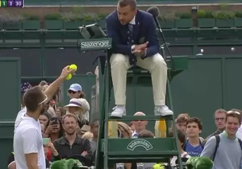 Wimbledon. Sârbul Viktor Troicki și-a ieșit din minți, la meciul cu spaniolul Albert Ramos: ”Ești un idiot!” / VIDEO