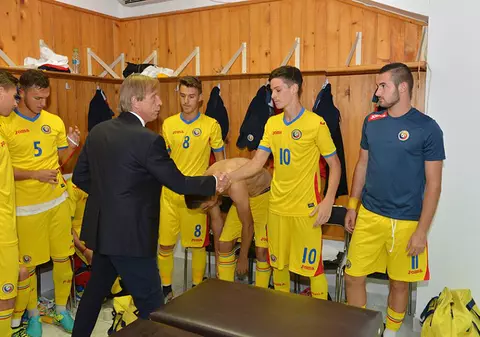 Selecționerul Christoph Daum a văzut la lucru și naționalele de juniori U17 și U19 / VIDEO