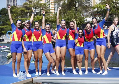 Jocurile Olimpice. Fetele din barca de 8+1 a României au câştigat medalia de bronz la Rio!