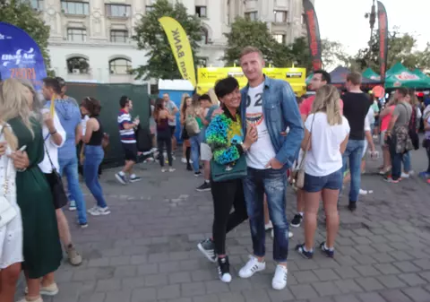 Dorin Goian, președinte acum la Foresta Suceava, și noul federal Vlad Munteanu au fost la concertul Rihannei