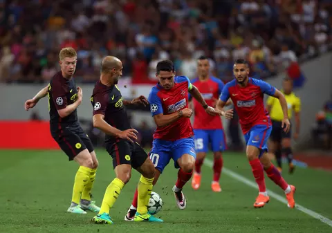 Manchester City - Steaua. Ce recorduri negative pot bifa roș-albaștrii în play-off-ul Ligii Campionilor