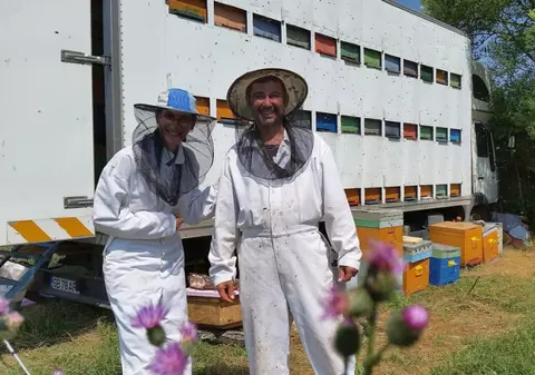 Orășenii deveniți apicultori | Au lăsat Bucureștiul ca să crească albine pe Valea Hărtibaciului