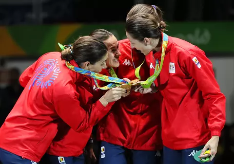 Jocurile Olimpice. Ana Pascu, șefa de la FR de Scrimă: ”Eșecul de la simplu le-a motivat, fetele nu mai voiau să se facă de râs”