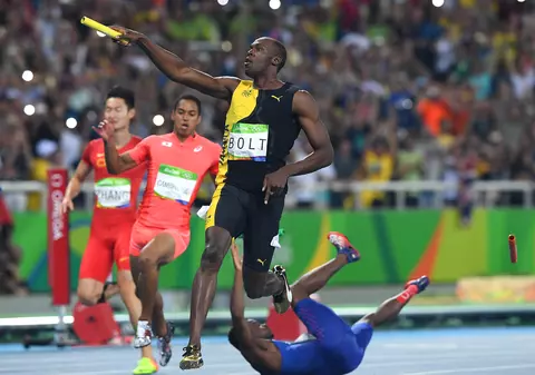 Jocurile Olimpice. Și s-au făcut 9! Usain Bolt își încheie cariera sub semnul celor cinci cercuri cu încă o medalie de aur, la ștafeta de 4X100 metri