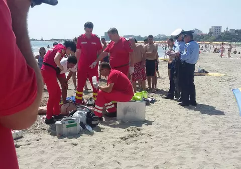 Stațiunile în care medicii SMURD acordă primul ajutor pe litoral