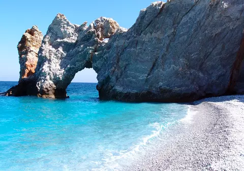(P) Cele mai sălbatice plaje, din Skiathos