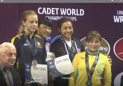 Argint pentru Andreea Ana și bronz pentru Maria Cioclea, la Mondialele de cadeți