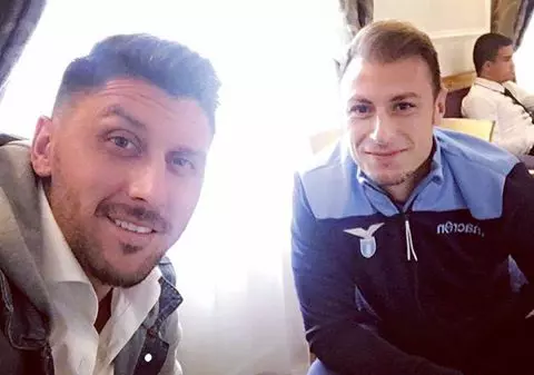 Marica l-a vizitat pe Ștefan Radu înaintea meciului AC Milan - Lazio