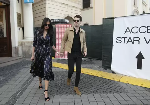 VIDEO EXCLUSIV/ Anca Serea și Adi Sînă, gesturi fără perdea în public. „O ating doar eu”