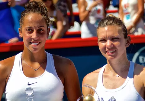 Simona Halep joacă împotriva americancei Madison Keys pentru calificarea la Turneul Campioanelor | VIDEO