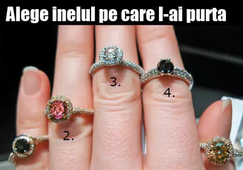 Testul inelului de logodnă. Alege un inel și află cum stai cu dragostea