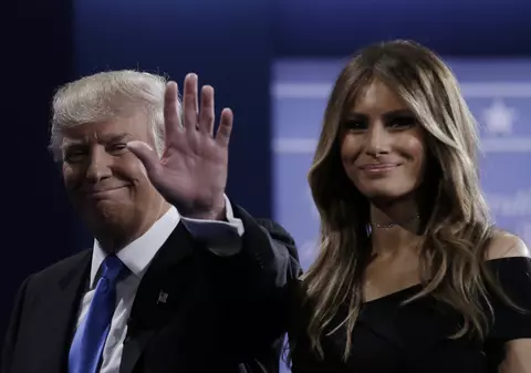 Prima Doamnă Melania Trump a lucrat ilegal ca model în SUA în 1995