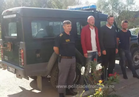 Încă patru migranţi au fost opriţi când intenţionau să intre ilegal în România