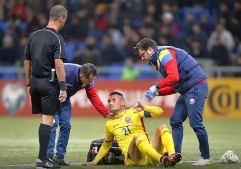 Dragoș Grigore s-a accident și este incert pentru meciul cu Polonia