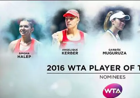 Simona Halep este nominalizată de WTA la titlul de jucătoarea anului 2016! Unde se poate vota / VIDEO