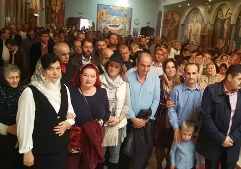 EXCLUSIV/ Stela Popescu și Vasile Muraru își ”fac de cap” în absența lui Arșinel. S-au rugat într-o biserică din Zaragoza. Foto