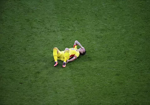 Kazahstan - România 0-0. Chiar și Săpunaru a pățit-o la Astana! Are șase dinți rupți și a fost transportat la spital: ”Bine că am scăpat vii!”