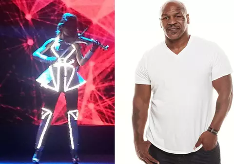 Andreea de la “Amadeus” a cântat pentru Mike Tyson