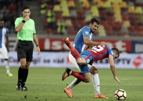 Și Steaua se plânge de arbitraje! ”Nu ne-au dat penalty-uri evidente! Ce se face atâta caz pentru un henț evident?”