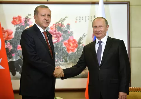Vladimir Putin, vizită în Turcia. Președintele rus se va întâlni cu Erdogan