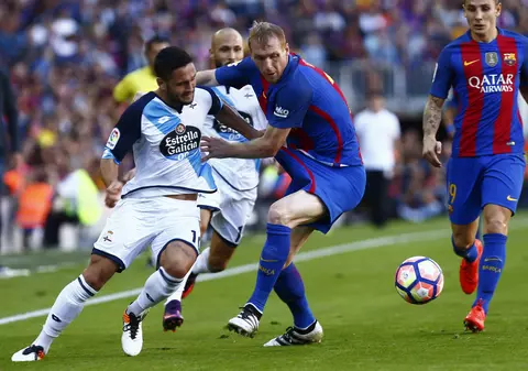 Spania, etapa a 8-a. Barcelona - La Coruna 4-0. Andone s-a zbătut până a luat ”galben”. Show Atletico și Real. VIDEO