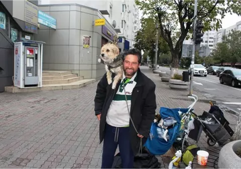 Luigi Macio a văzut Europa cerșind. Italianul a ajuns și în Slatina