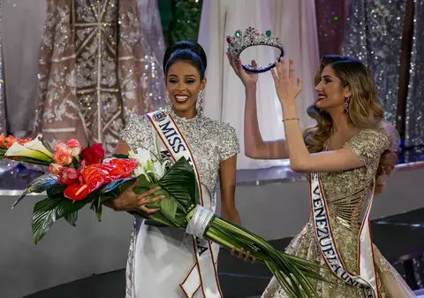 Keysi Sayago este Miss Venezuela 2016. Ziua construiește și repară motoare, iar noapte participă la concursuri de frumusețe