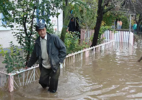 Cod galben de inundaţii în şase judeţe din zona Moldovei