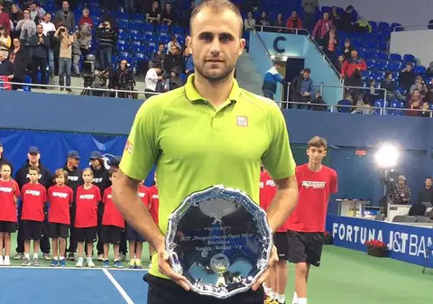 Marius Copil a pierdut finala de la Bratislava, dar luni va ocupa cel mai bun loc al carierei / FOTO & VIDEO