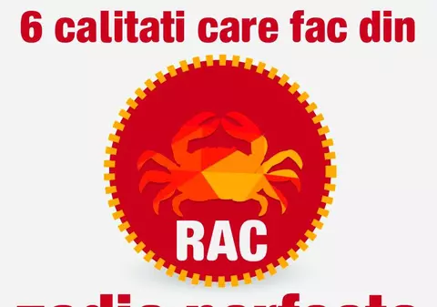 Zodia Rac este fantastica. Trăsăturile care o fac sa fie așa