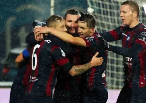 Cornel Râpă a marcat un gol pentru Pogon Szczecin