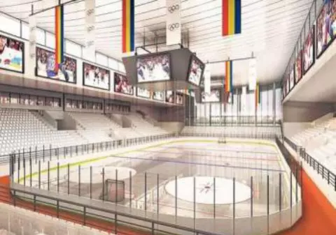 Patinoarul lui Țiriac de la Otopeni va fi inaugurat pe 7 decembrie