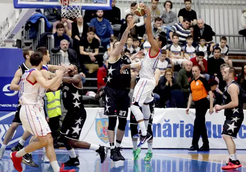 Steaua a câştigat derby-ul cu Dinamo din Liga Naţională masculină de baschet. Rezultate