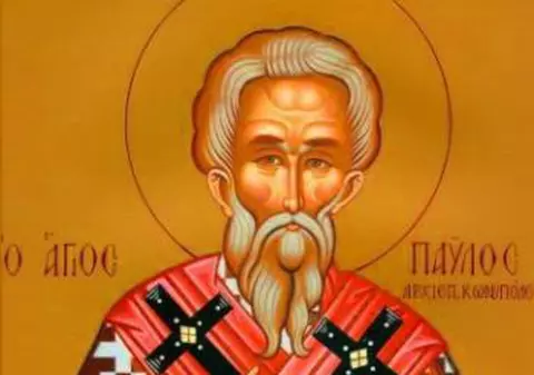 Calendar creștin ortodox 6 noiembrie. Sfântul Ierarh Pavel Mărturisitorul este pomenit astăzi