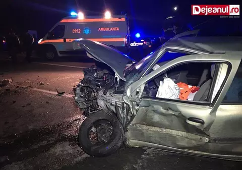 UPDATE: Accident în județul Bistrița – Năsăud. 10 persoane au fost rănite, printre ele și un bebeluș