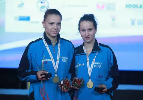 Tenis de masă. Junioarea Adina Diaconu povestește etapele prin care a trecut până să devină campioană mondială la dublu