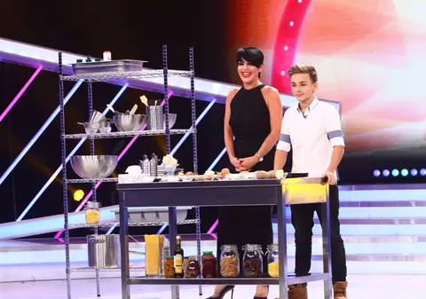 Chef Patrizia Paglieri, la Antena 1. Susține un concurent la ”Next Star”