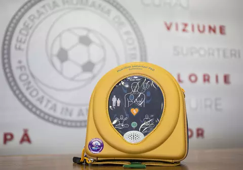 FRF împarte defibrilatoare membrilor săi şi organizează cursuri de prim ajutor