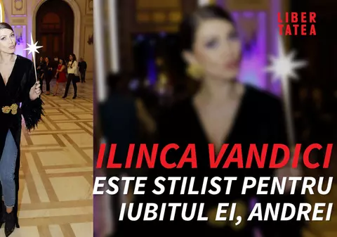 ELLE Style Awards 2016. Ilinca Vandici face experimente vestimentare pe Andrei. Și-a transformat iubitul în manechin/ VIDEO EXCLUSIV