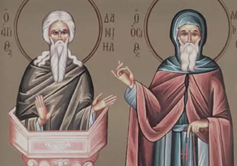 Calendar creștin-ortodox: 11 decembrie: Sfinții Cuvioși Daniil Stâlpnicul și Luca cel Nou; dezlegare de pește