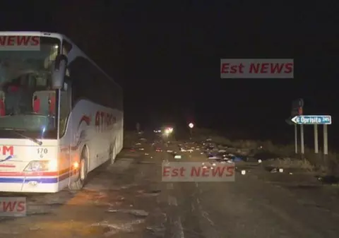 Tragedie în Vaslui! Spulberat de o mașină după ce a coborât din autocarul ce îl aducea acasă de sărbători