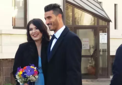 Younes Hamza s-a căsătorit cu aleasa inimii sale, la Ploiești GALERIE FOTO